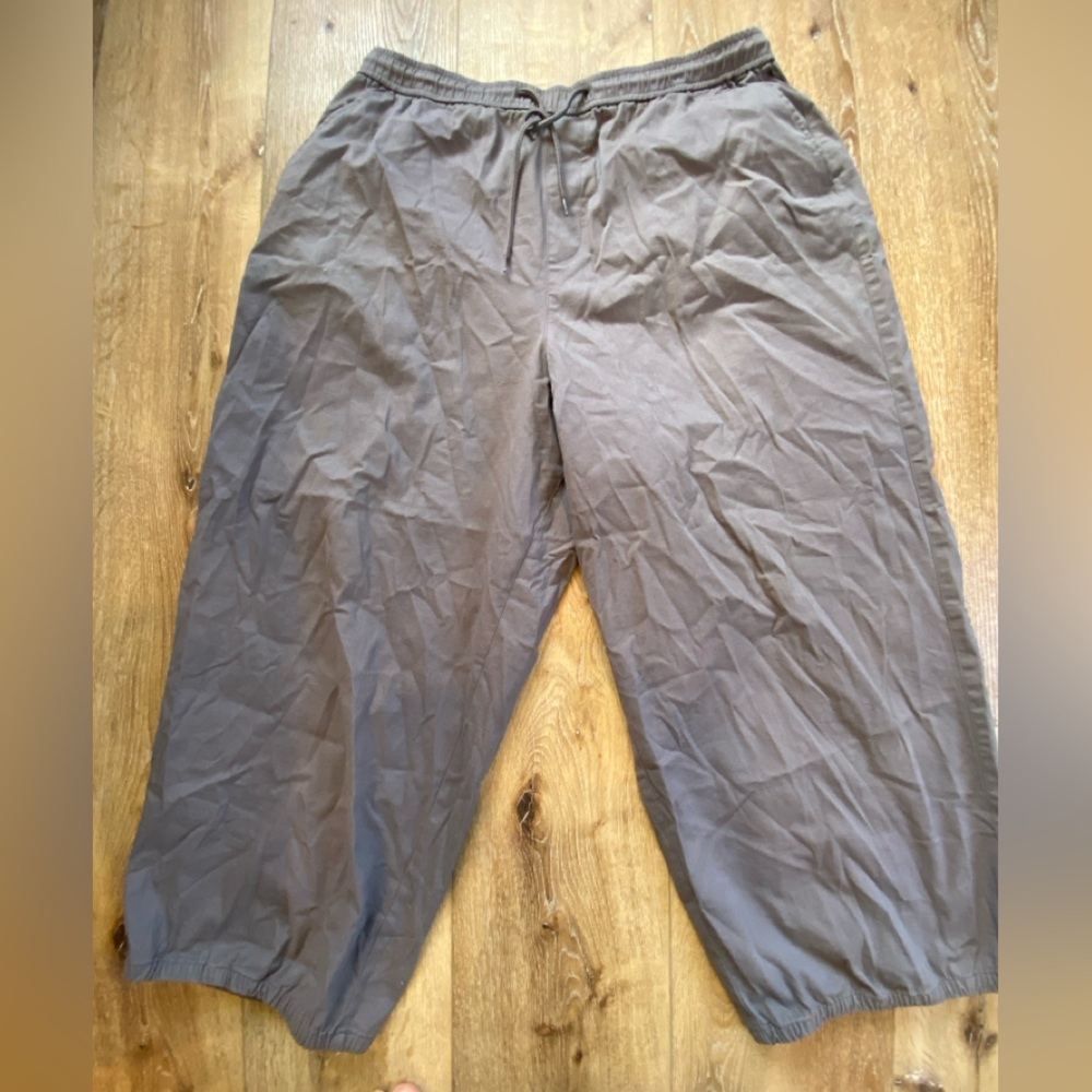 Men's Gray super wide leg Pants